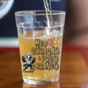Copo Americano de Vidro Corinthians