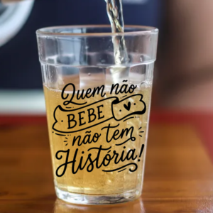 Copo Americano de Vidro História